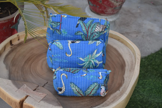 Blue Jungle Multi-Purpose Toiletry Organizer Set of 3