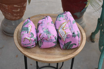 Purple Jungle Multi-Purpose Toiletry Organizer Set of 3