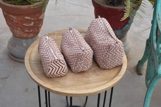 Mosaic Multi-Purpose Toiletry Organizer Set of 3