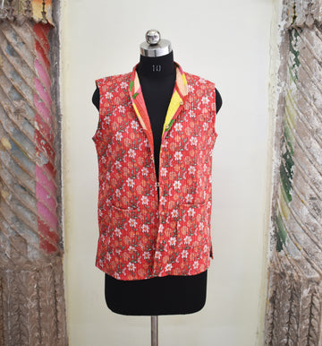 StripedSanganeri DualStyle Jacket