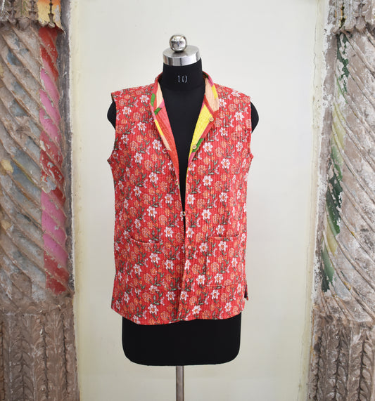 StripedSanganeri DualStyle Jacket