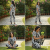 Wave Drift Cotton Rayon Co-ord Set