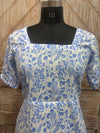 Liora Dress- Azure Vine