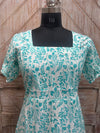 Liora Dress- Azure Vine
