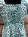 Liora Dress- Azure Vine