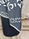Charcoal Applique Jacket
