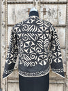 Charcoal Applique Jacket