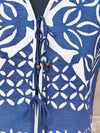 Indigo Print Vest