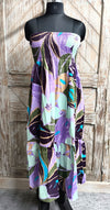 Pink Tropic Flora Dress
