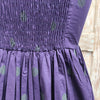 Maribel Dress- Navy Dot