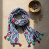 Kalamari Print Lightweight Scarf