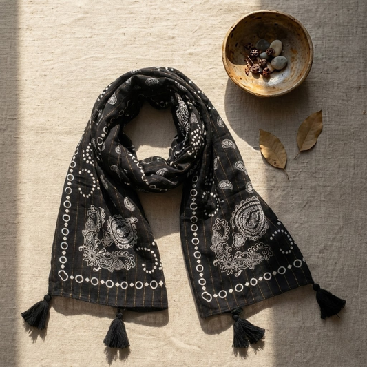 Mystic Gaze Printed Bandana