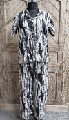 Wave Drift Cotton Rayon Co-ord Set