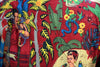 Handcrafted Sanganeri Botanical Cotton Bathrobe