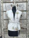 Stripe Tie Vest