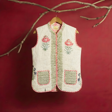 BlockCraft Reversible Cotton Jacket