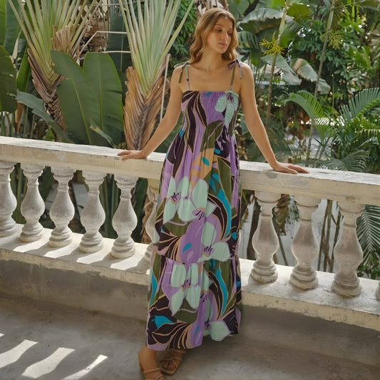 Lilac Tropic Flora Dress