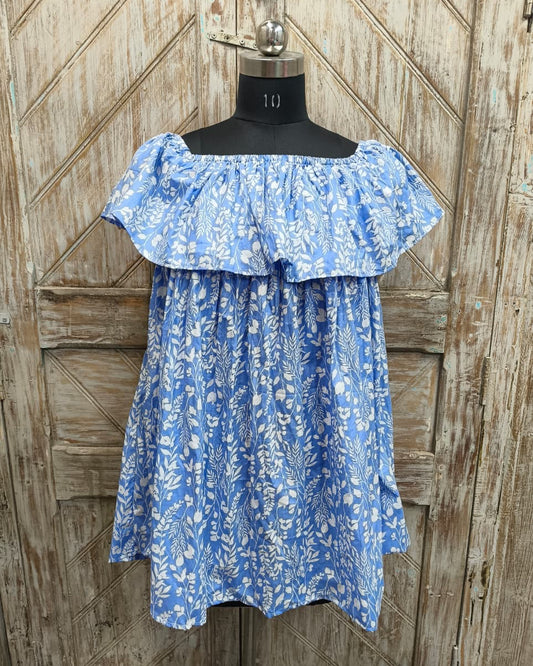 Solene Dress- Misty Bloom
