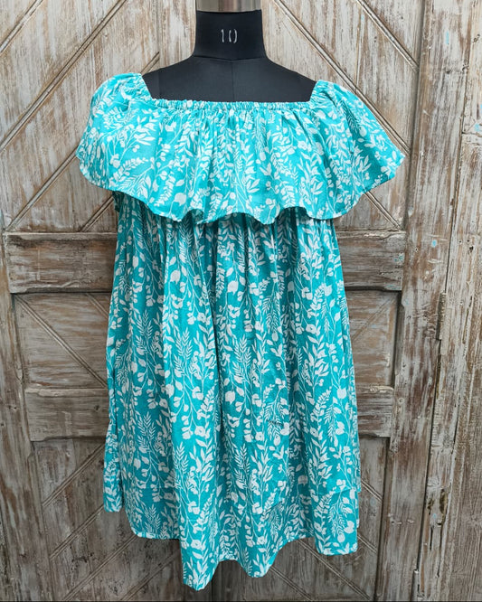 Solene Dress- Misty Bloom