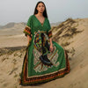 Green African Kaftan | Bold Heritage Look