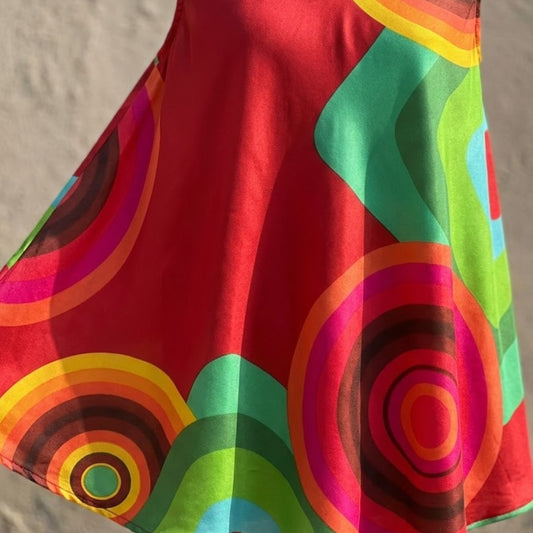 Red Circle Sundress