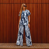 Wave Drift Cotton Rayon Co-ord Set