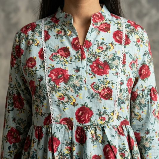 Rose Meadow Cotton Co-ord Set
