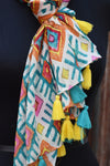 Sunny Tribe Ethnic Printed Scarf
