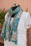 Classic Paisley Print Scarf for Women