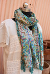 Classic Paisley Print Scarf for Women