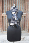 Midnight Loom Voile Printed Scarf