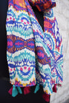 Kalamari Print Lightweight Scarf